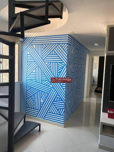 Cobertura Com 2 Dormitórios À Venda, 100 M² Por R$ 490.000,00 - Vila São Ricardo - Guarulhos/sp - Co0052