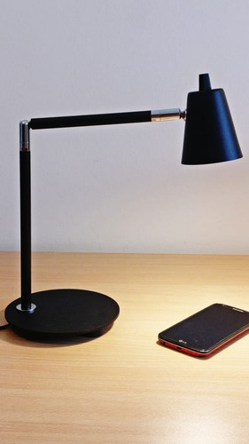 Imagen 4 de 5 de Lampara Velador De Lectura Doble Articulacion Gu10 Led