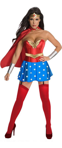 Secret Wishes Womens Dc Comics Wonder Woman Corset Costume, 