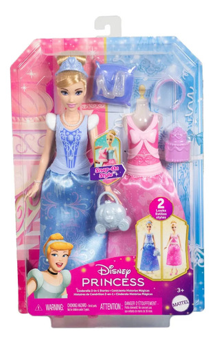Disney Princesa Set De Juego Cenicienta Cambio De Vestido