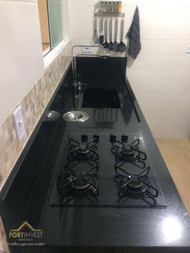 Imagem 5 de 11 de Casa Com 2 Dormitórios À Venda, 69 M² Por R$ 295.000,00 - Tude Bastos (sítio Do Campo) - Praia Grande/sp - Ca0894