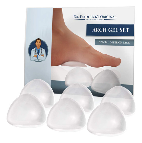 Dr. Frederick's Original Almohadillas De Gel Para Soporte De