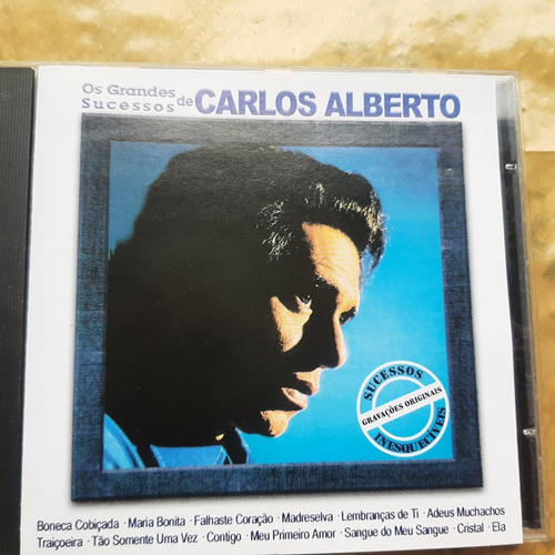 Os Grandes Sucessos De Carlos Alberto  - Cd Original Oferta