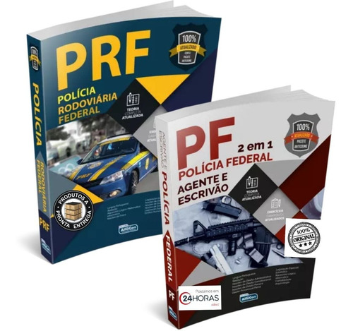 Apostila Pf Agente E Escrivão + Prf - Ed. Alfacon