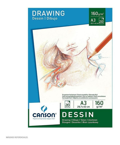 Scketchbook Canson - A3 - Drawing