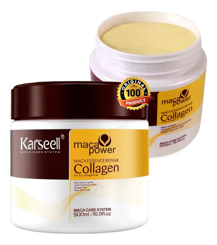 2 Pack - Karseell Tratamiento Capilar Colágeno Restauración
