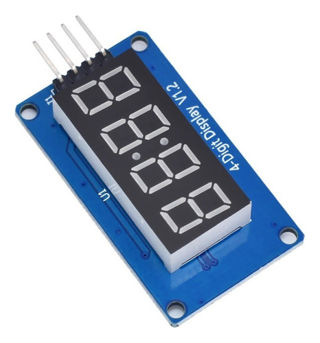 Módulo Tm1637 Display 7 Segmentos 4 Dígitos Arduino Diy Led