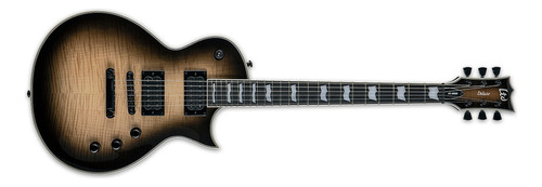 Esp Ltd Ec-1000t Deluxe Black Natural Burst -lec1000tfmblknb