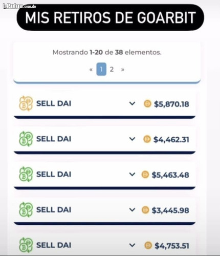 Imagen 2 de 3 de Duplica Tu Dinero Con Go Arbit Entra Y Unete A Mi Equipo