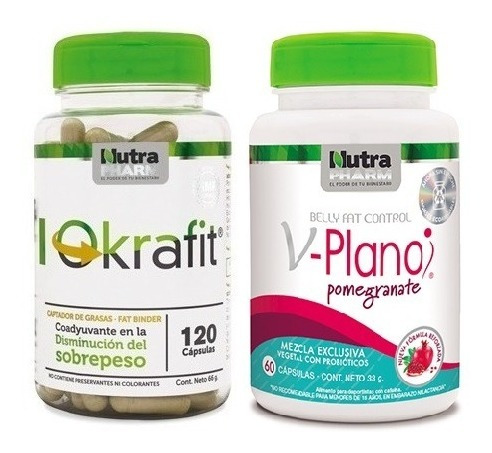 Imagen 1 de 1 de Pack Okrafit + V-plano/ Eliminador De Grasa