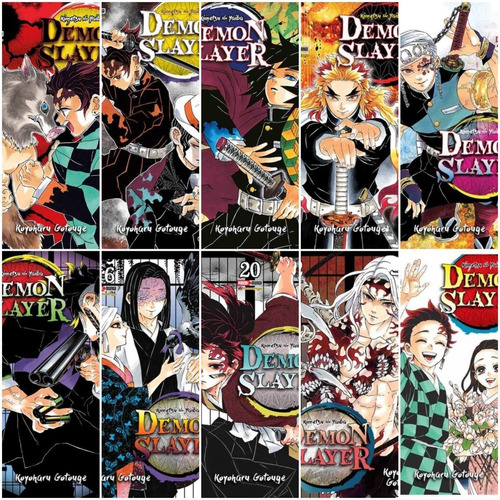 Mangas De Demon Slayer Panini (23 Tomos A Elegir)