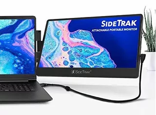 Monitor Portatil Acoplable Giratorio Sidetrak Laptop 12.5