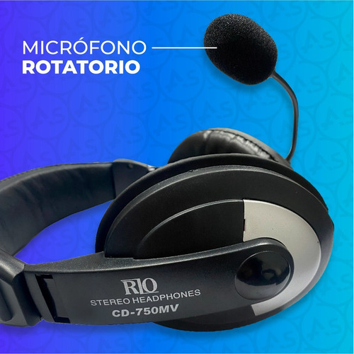 Imagen 5 de 10 de Auriculares Gamer Pc Con Microfono Auricular Gaming