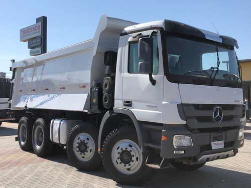 Mercedes Actros 4844 2011 - 8x4 - Caçamba Rossetti 20m³=4140