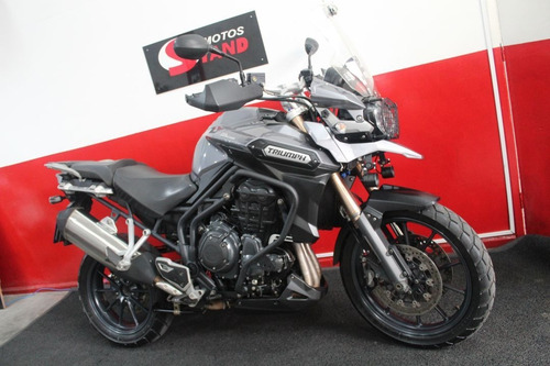 Imagem 2 de 11 de Triumph Tiger Explorer Abs 1200 2015 Cinza
