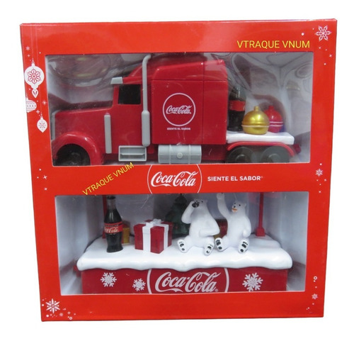 Caravana Coca Cola Oso Trailer Y 3 Remolques Set Completo #1