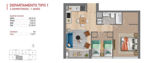Departamentos En Venta 2 Y 3 Dormitorios, Coquimbo