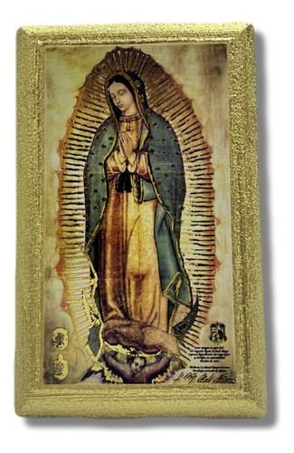 Cuadros De La Virgen De Guadalupe 5piezas De 12cm