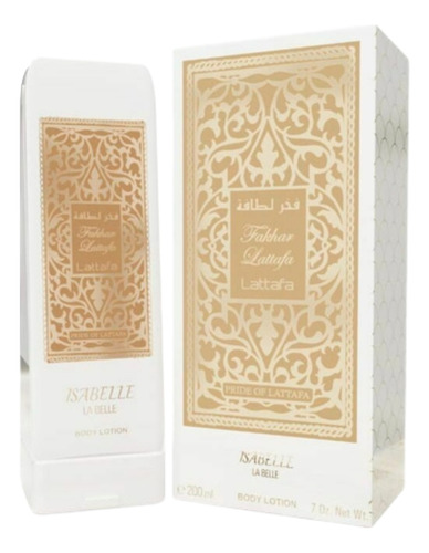Creme Corporal Perfumado Árabe Fakhar 200ml Isabelle La Bel