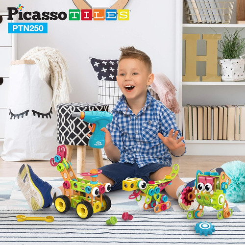 Juego De Construccion De Aprendizaje Picassotiles Stem X250