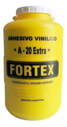 Adhesivo Cola Vinilica Fortex A-20 Extra X 6kg