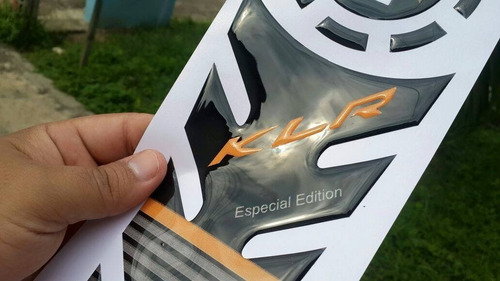 Imagen 8 de 9 de Protector De Tanque Y Tapa De Gasolina Para Klr Kawasaki
