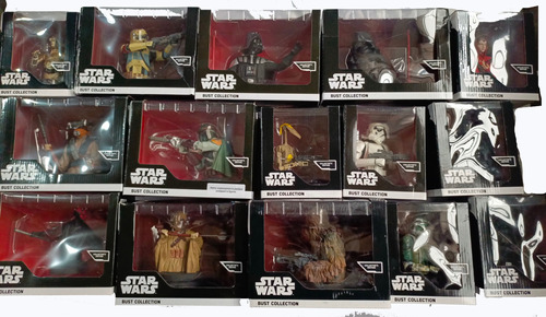 Star Wars Colección Completa El Tiempo Figuras Bustos