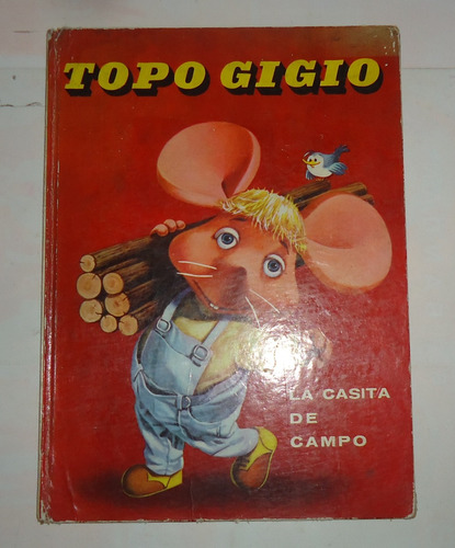 Libro Antiguo Vintage 1965 Topo Gigio La Casita De Campo