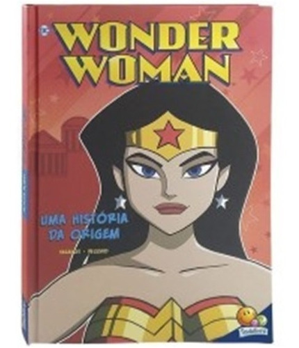 Livro Uma Historia Da Origem - Wonder Woman Mulher Maravilha