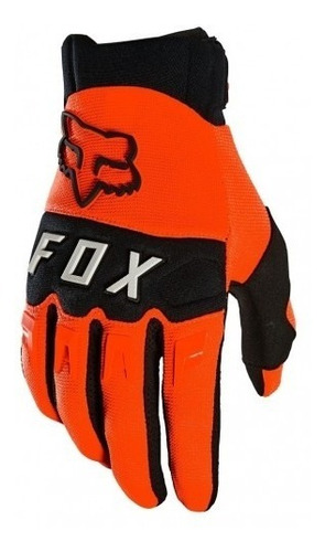 Guantes Niño Fox Dirtpaw Naranjo