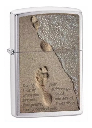 Encendedor Zippo Footprint In Sand 28180