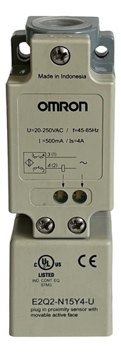 New Omron E2q2-n15y4-u / E2q2n15y4u Plug-in Proximity Se Bbz