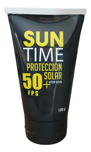 Bloqueador Solar Suntime 120ml Factor 50+ Con Dispensador