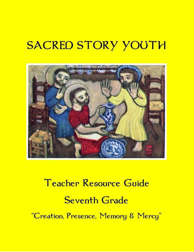 Libro: En Ingles Sacred Story Youth Teacher Resource Guide