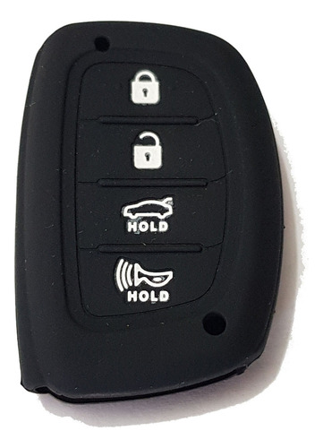 Funda Llave Silicon 4b Presencial For Hyundai Elantra 2018