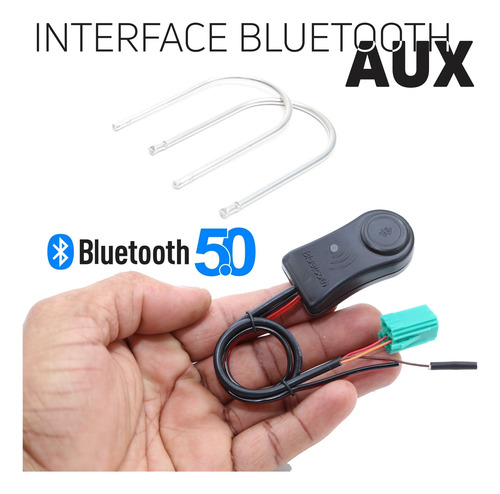 Interface Bluetooth Aux Para Cd Original Fiat Brinde Chaves