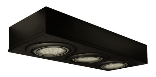 Plafon Moderno Ar111 Cardanico 3 Luces Blanco Led 36w Living