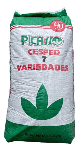 Semilla De 7 Variedades X 25 Kg Picasso Cesped