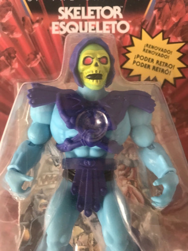 Skeletor Cabeza Retro Y Cabeza Vintage Motu Origins Mattel (Usado)