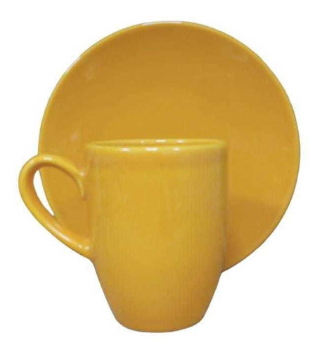 Imagen 6 de 10 de Set Vajilla 4 Piezas Plato Postre / Jarro Mug