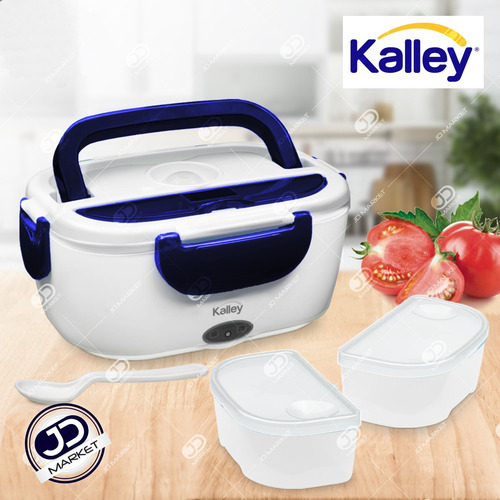 Imagen 2 de 10 de Lonchera Eléctrica Kalley Porta Comida 1.1lt, Garantía 1 Año