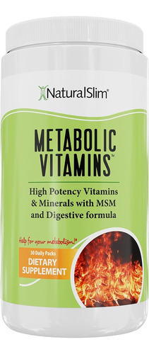 Metabolic Vitamins Alta Potencia Con Enzimas Frank Suarez