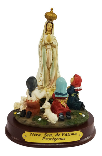 Imagen Religiosa - Virgen De Fatima 13cm Domine Originale