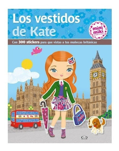 Los Vestidos De Kate Mini Miki - Libro V&r 