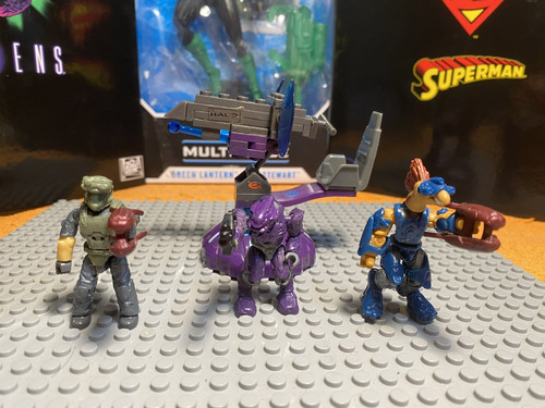Megabloks Mega Construx Halo Covenant Vs Spartans (701) (Usado)