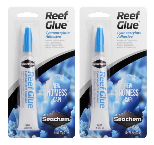 Reef Glue 20 Gr Seachem Pegamento Corales 2 Piezas