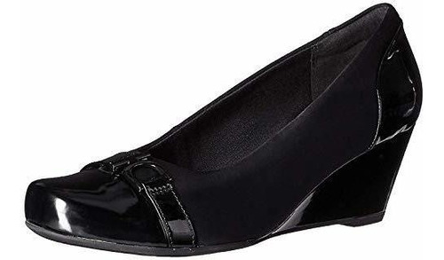 Clarks Flores Poppy Wedge Pump Para Mujer