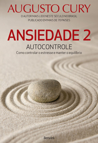 Livro Ansiedade 2 Autocontrole Por Augusto Cury 