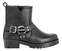 Comprar Botas De Mujer Gravagna Borcegos 2521 Cuero Bufalino Negro