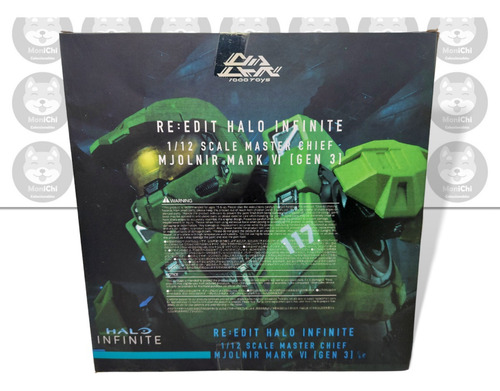Halo Infinite Master Chief Jefe Maestro Figura Juego Muñeco (Usado)